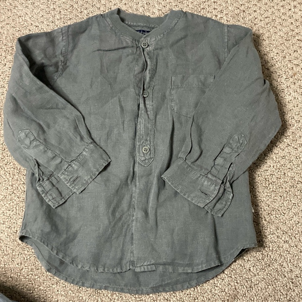 Il Gufo Light Gray Knit Top